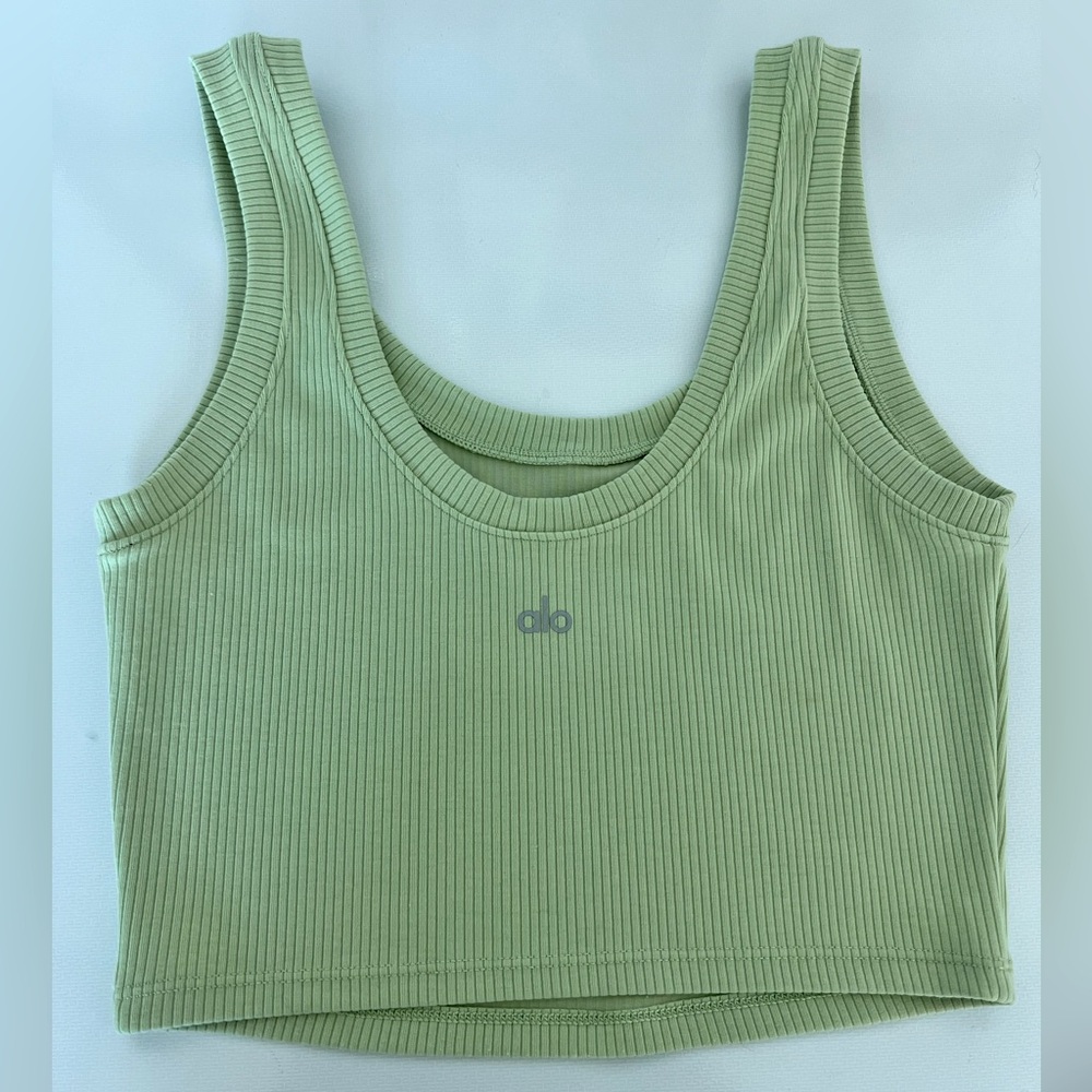Alo Ribbed Wellness Tank - M